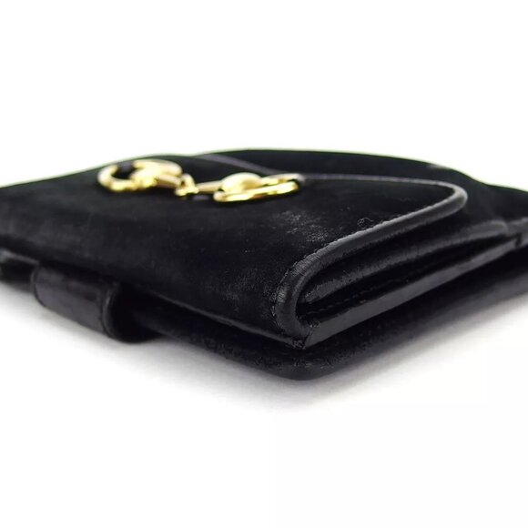GUCCI W hook purse hose bit suede ?~ leather Authentic used - Picture 9 of 16